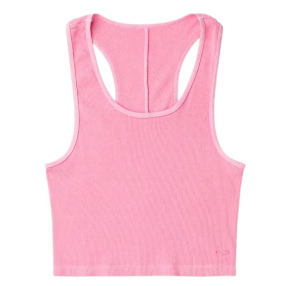 Bieber SKYLRK Baby PInk Tank NWT Size Small